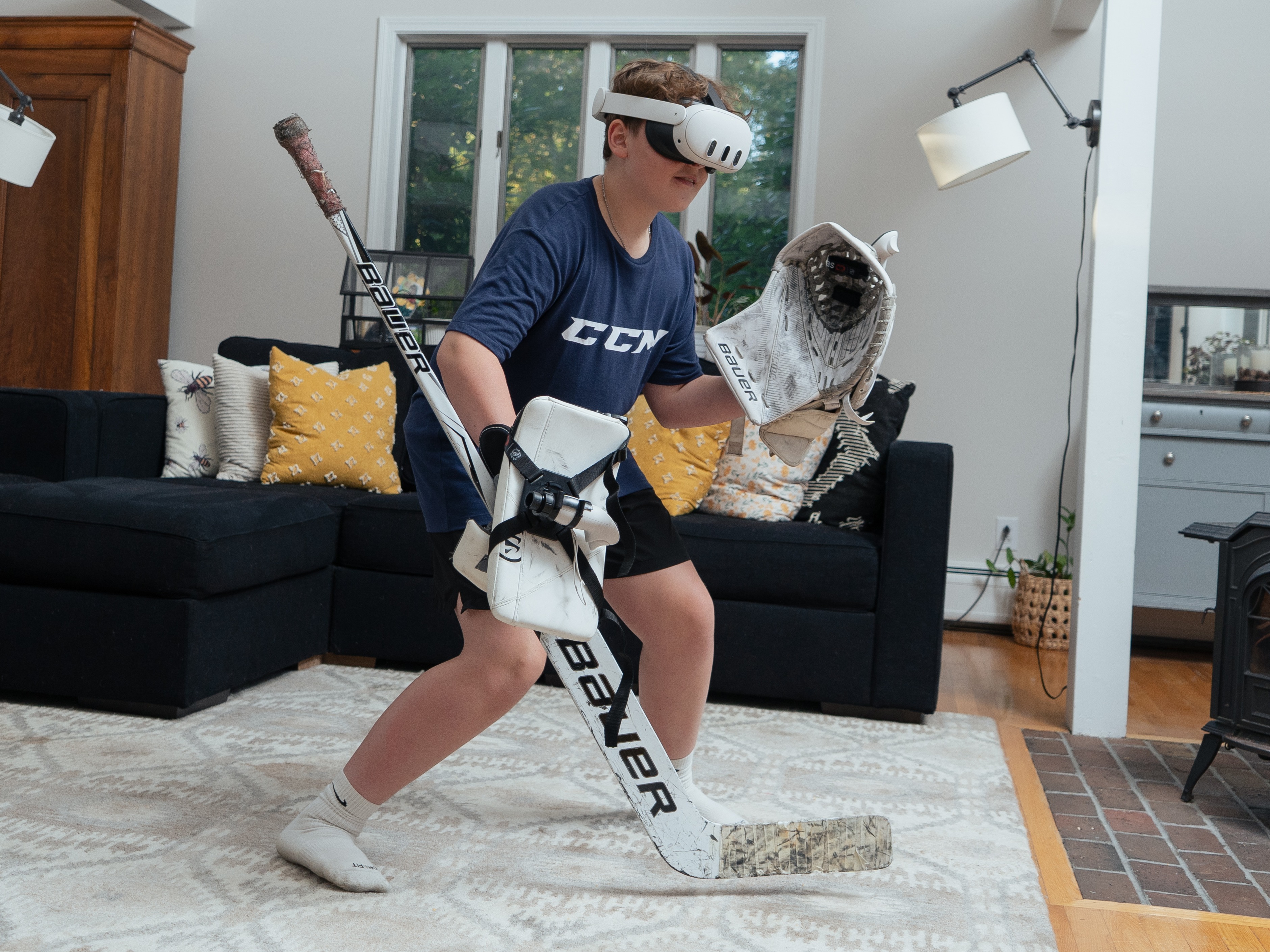 Off-ice training with NHL Sense Arena at home